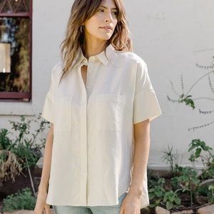 Tradlands Box Top - Dyed Charcoal